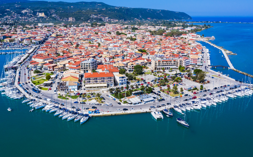 driving around Lefkada